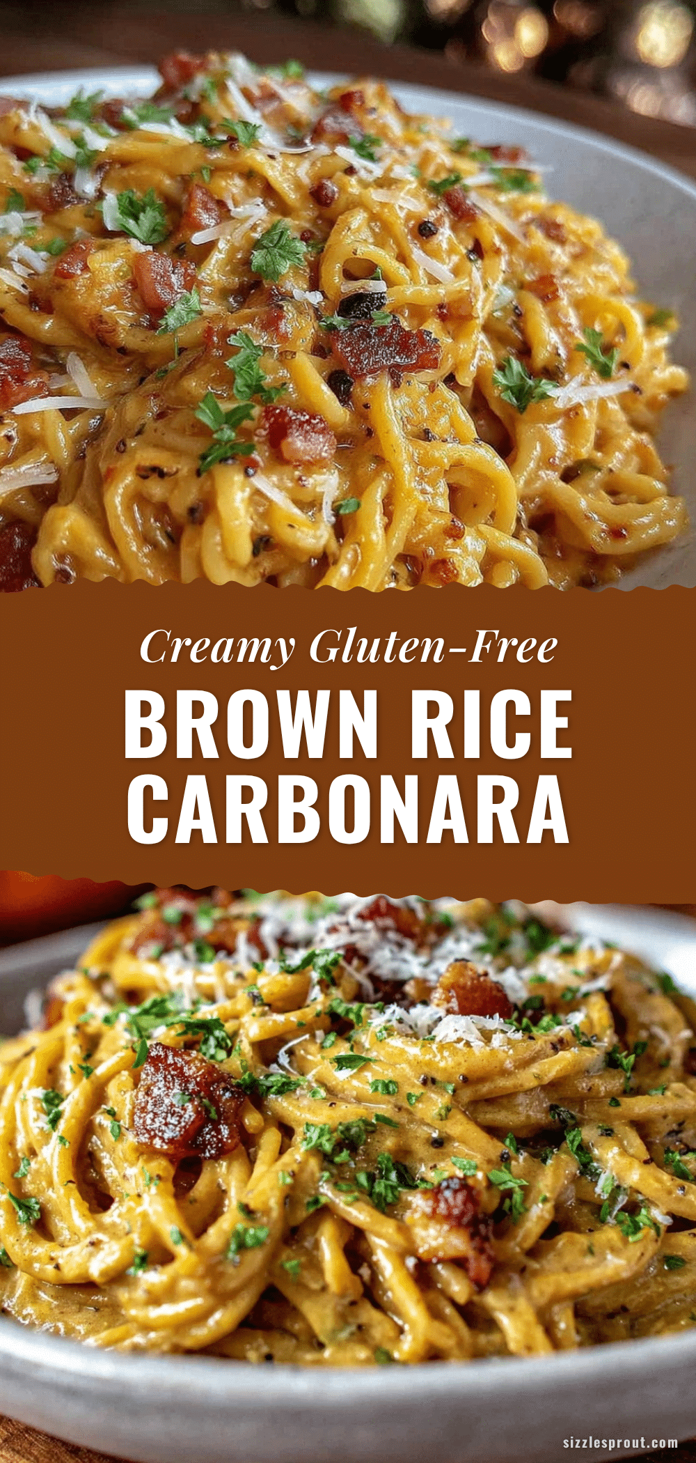 creamy gluten-free spaghetti carbonara recipe