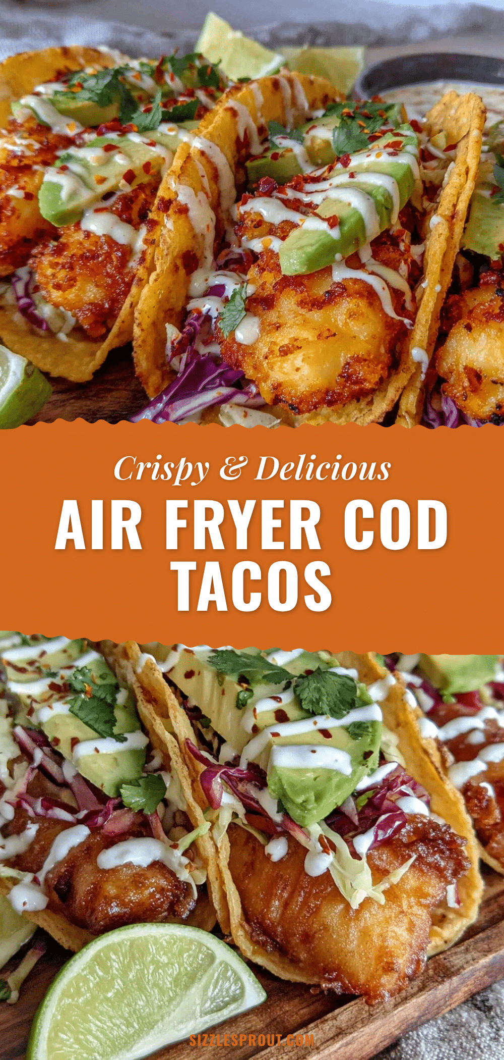 crispy air fryer fish tacos recipe