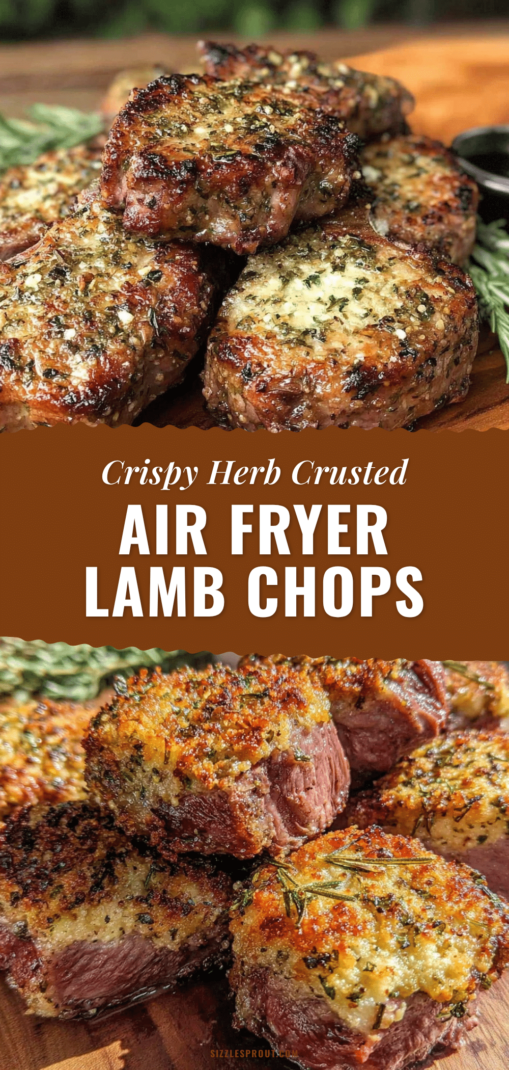 crispy air fryer lamb chops recipe