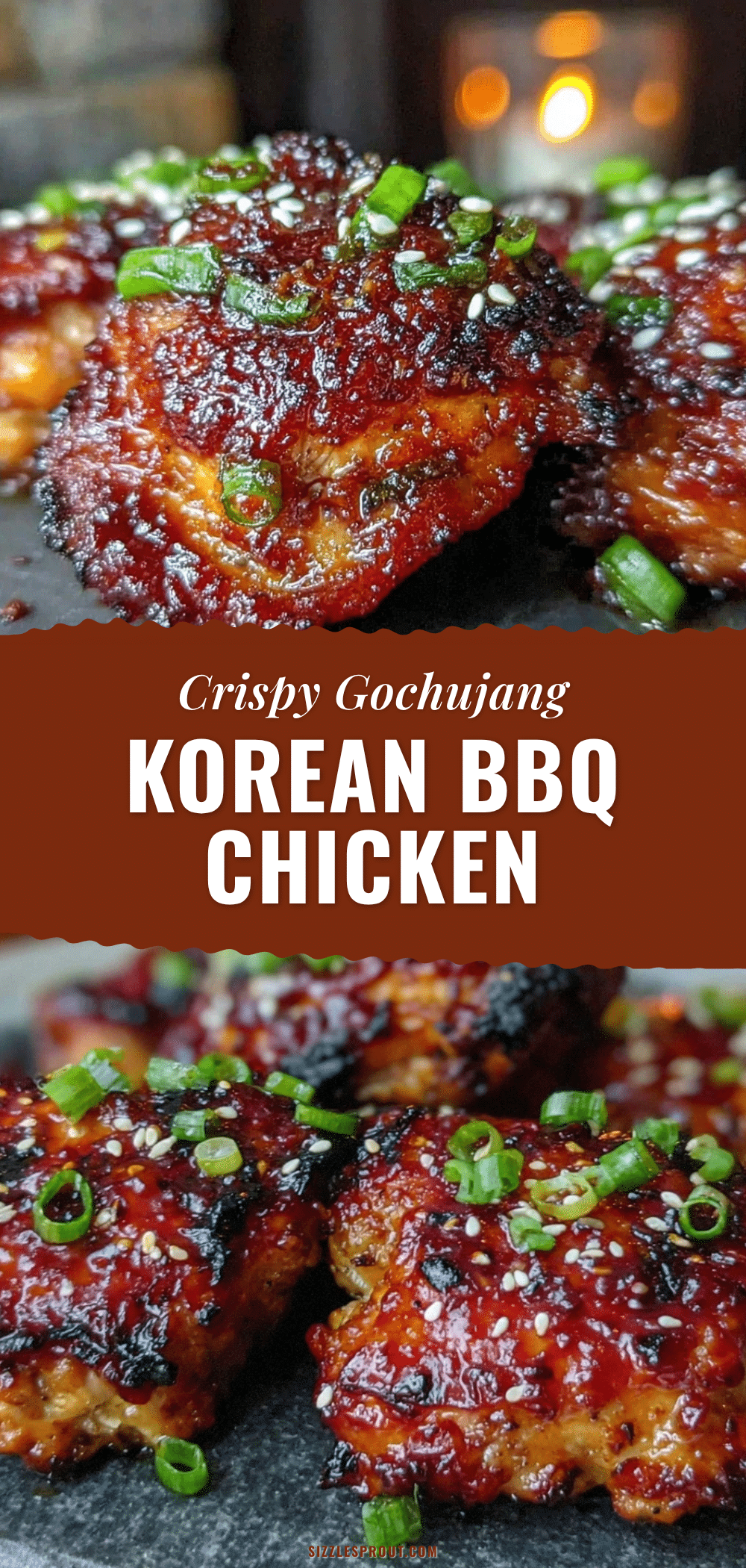 crispy korean bbq chicken thighs recipe