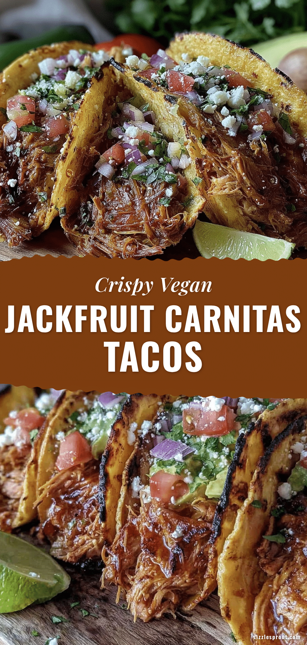 crispy vegan jackfruit carnitas tacos recipe