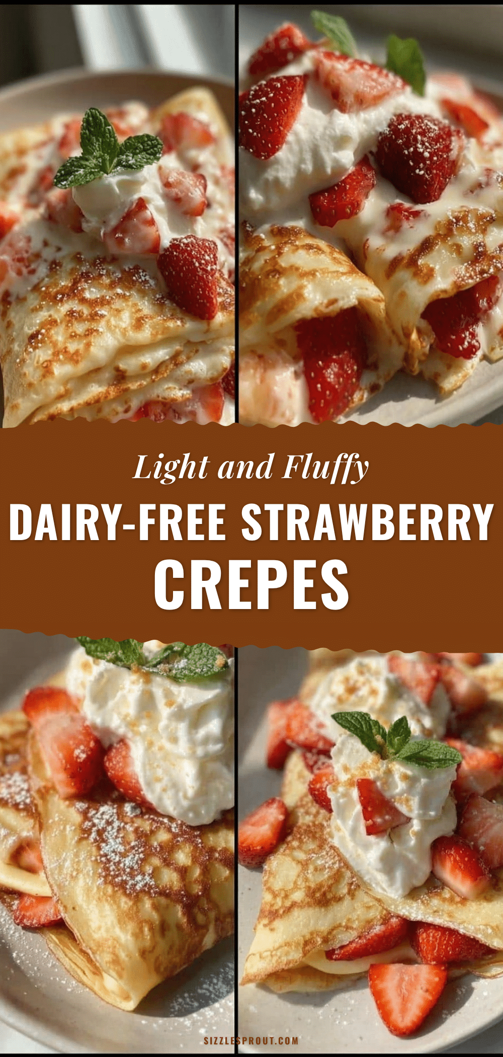 dairy-free strawberry crepes recipe