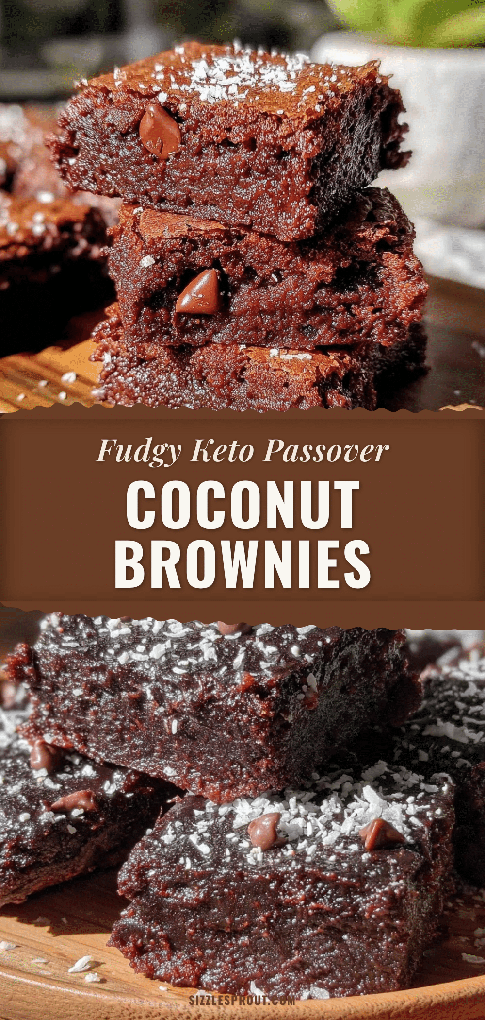 fudgy keto Passover brownies recipe