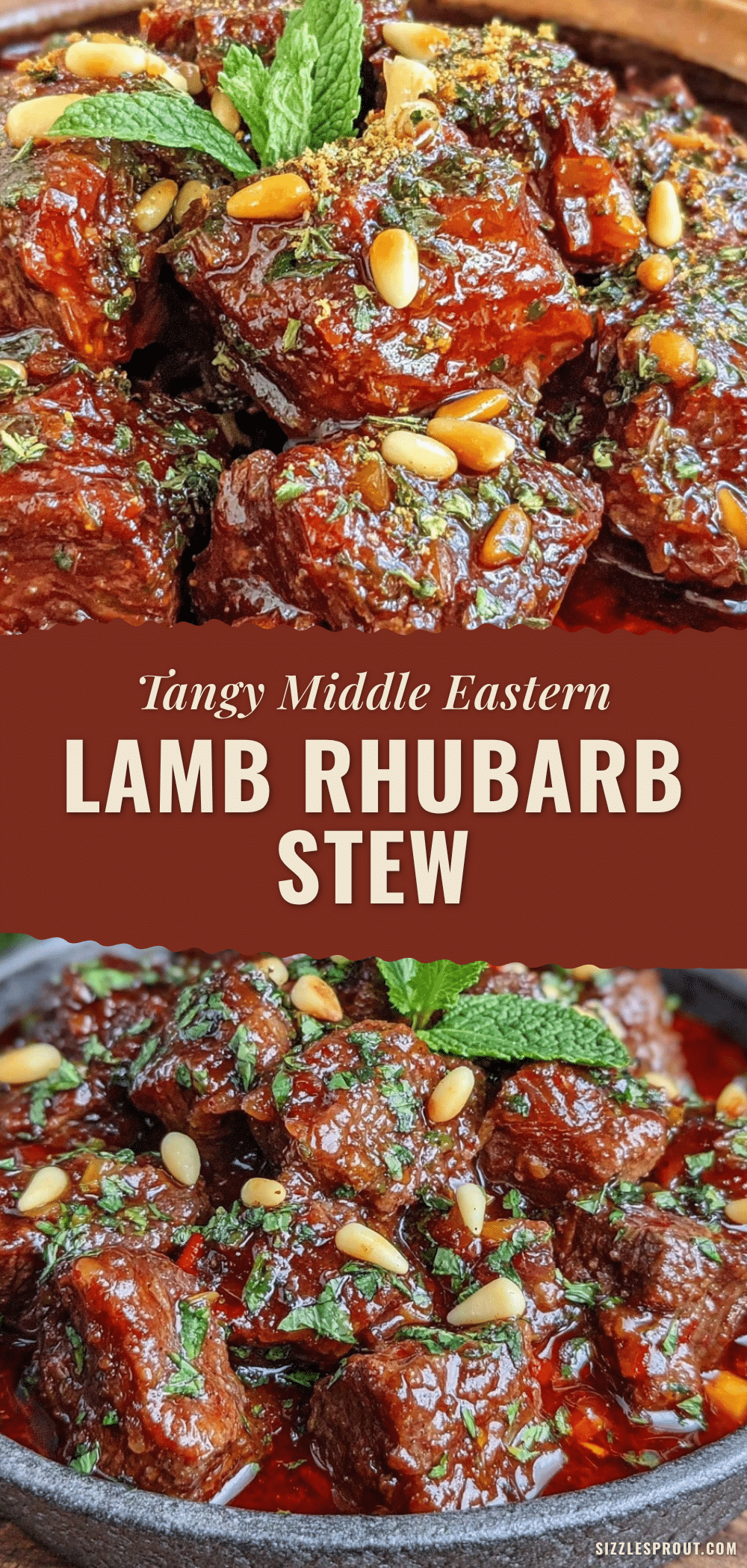 Middle Eastern Rhubarb Stew recipe