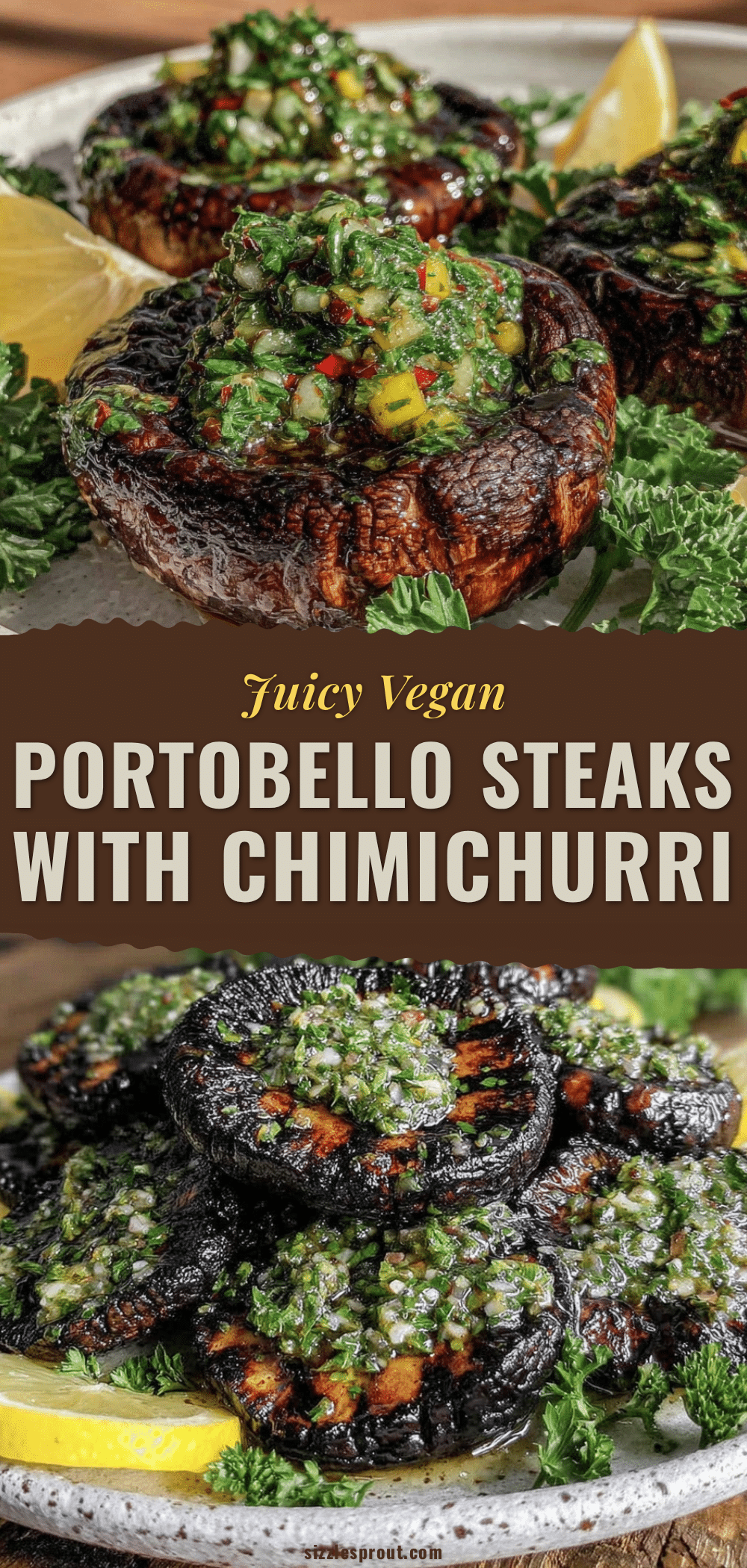 vegan grilled portobello mushroom steaks recipe