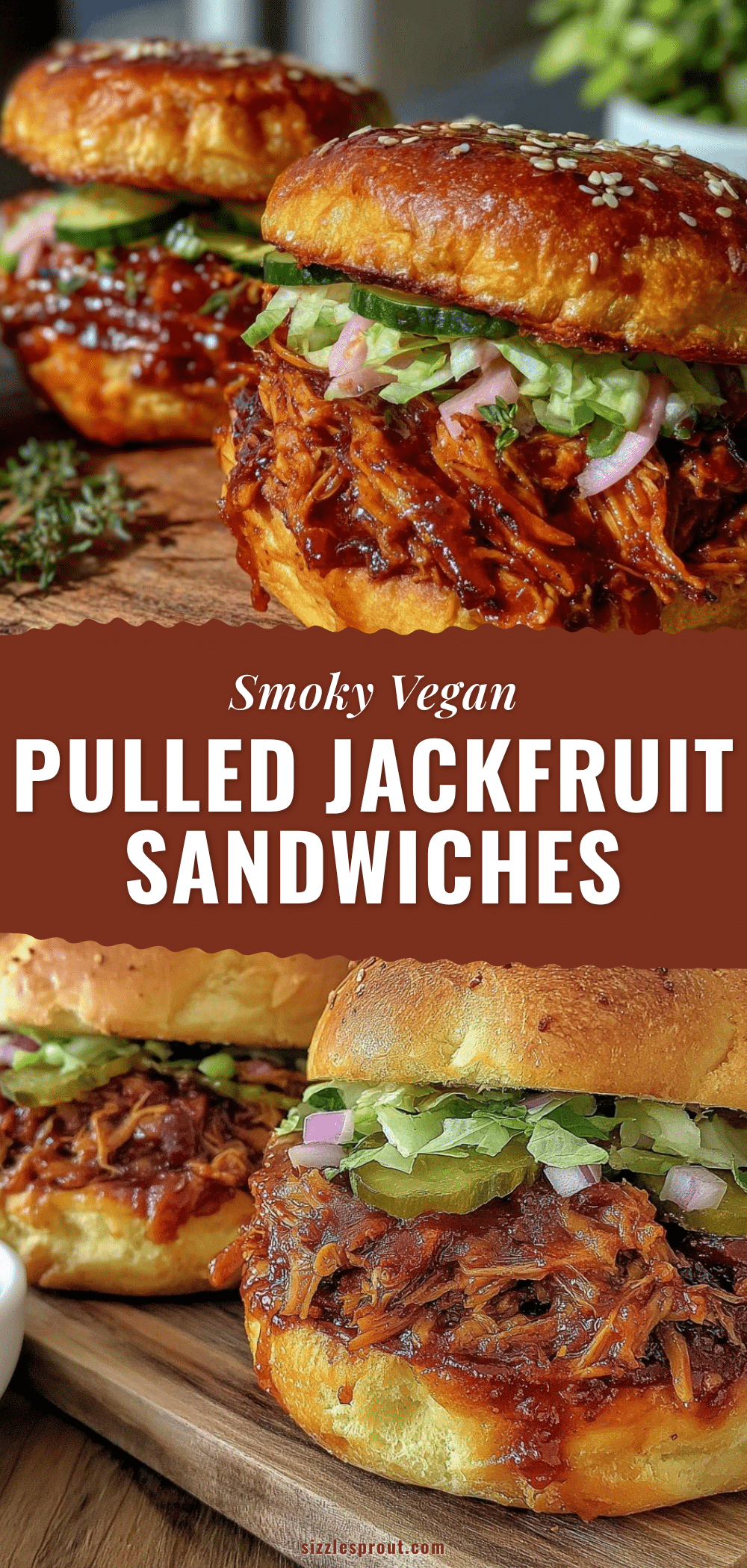 vegan pulled jackfruit sandwiches recipe