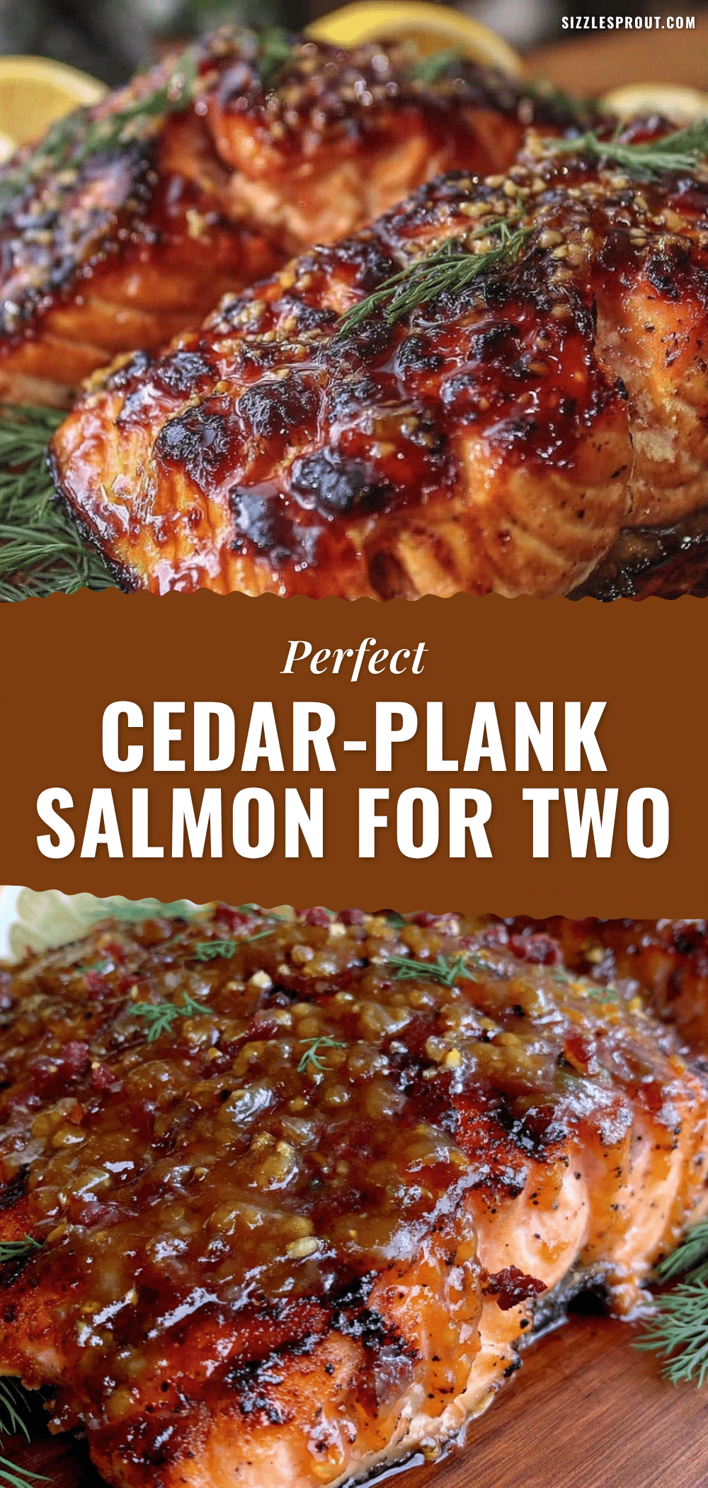 cedar-plank salmon with honey dijon glaze recipe