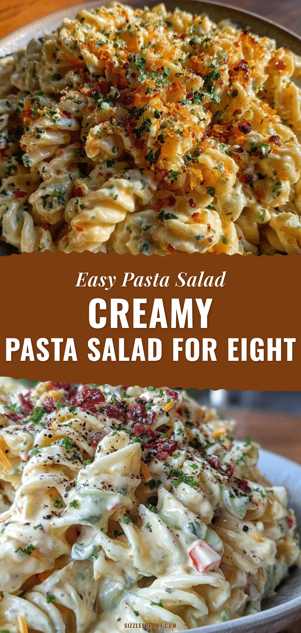 creamy easy pasta salad recipe