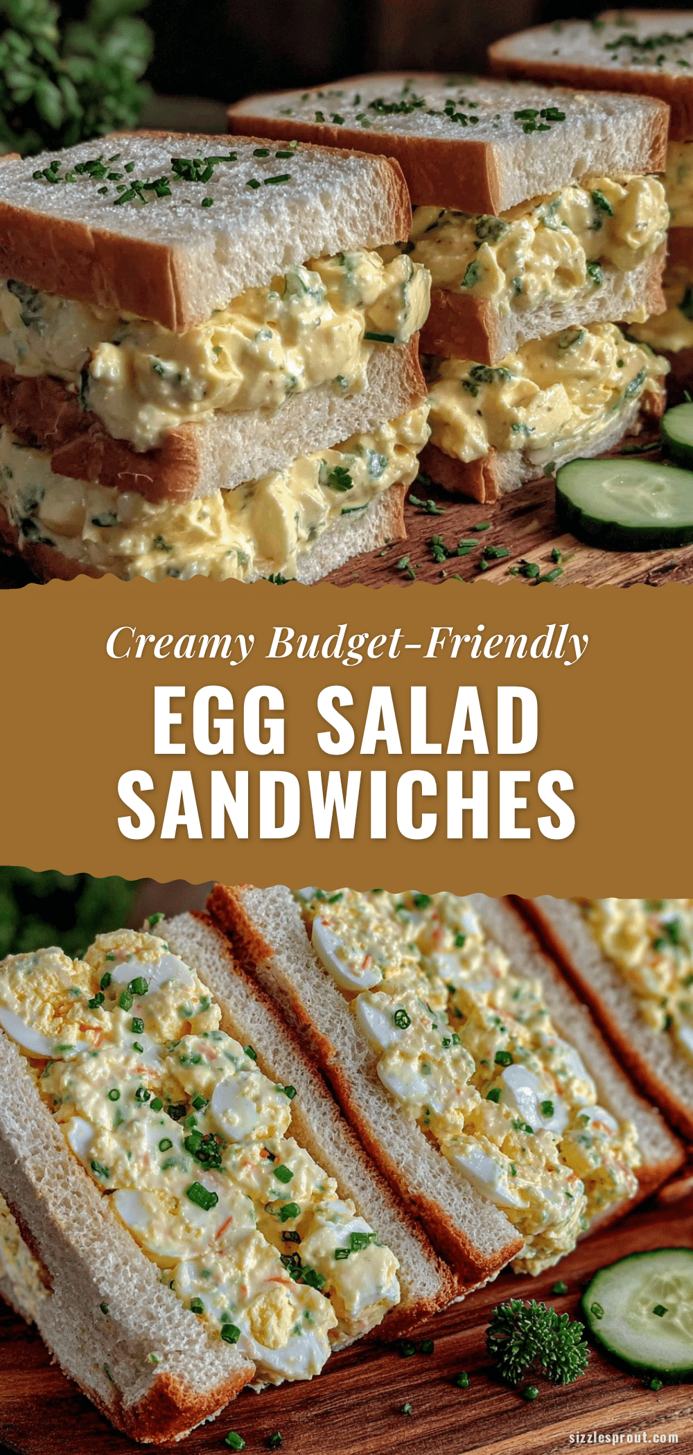creamy egg salad sandwiches recipe
