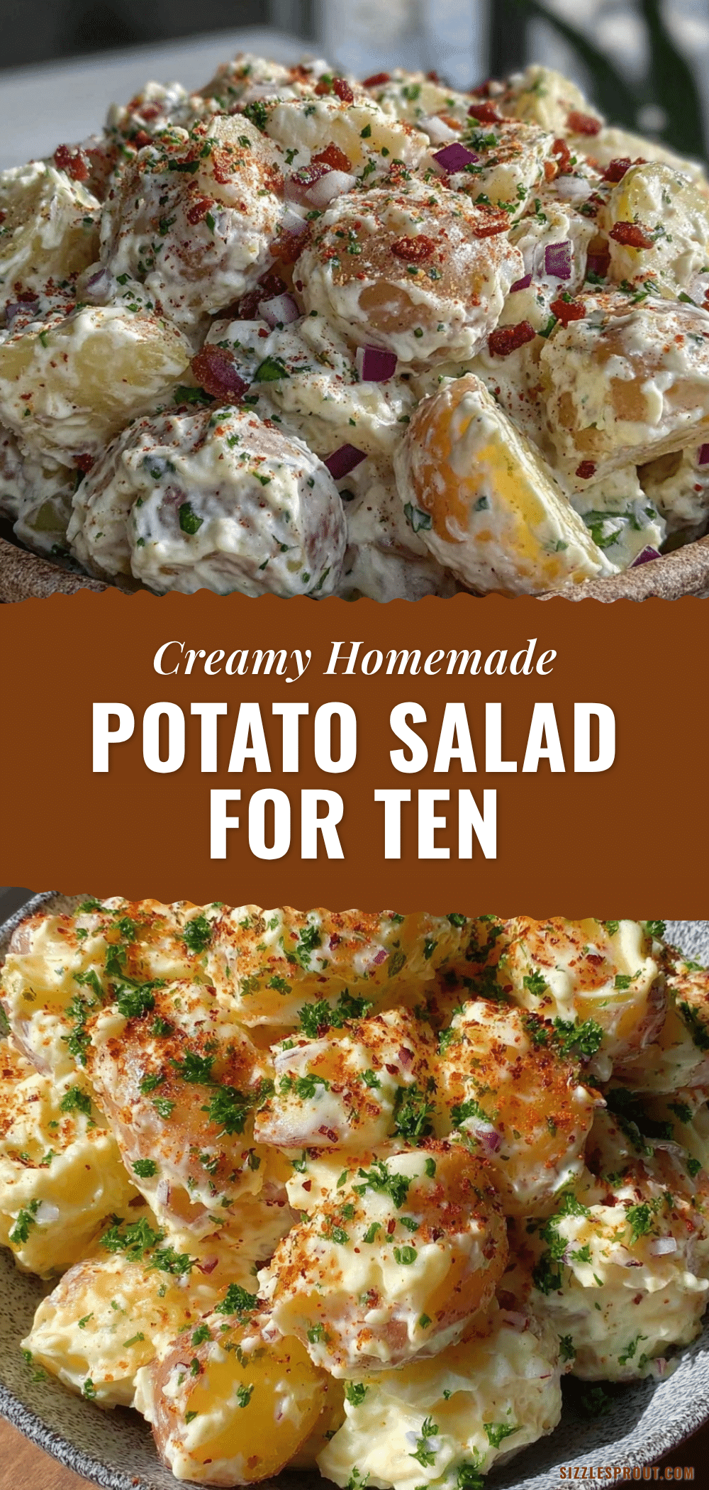 creamy homemade potato salad recipe