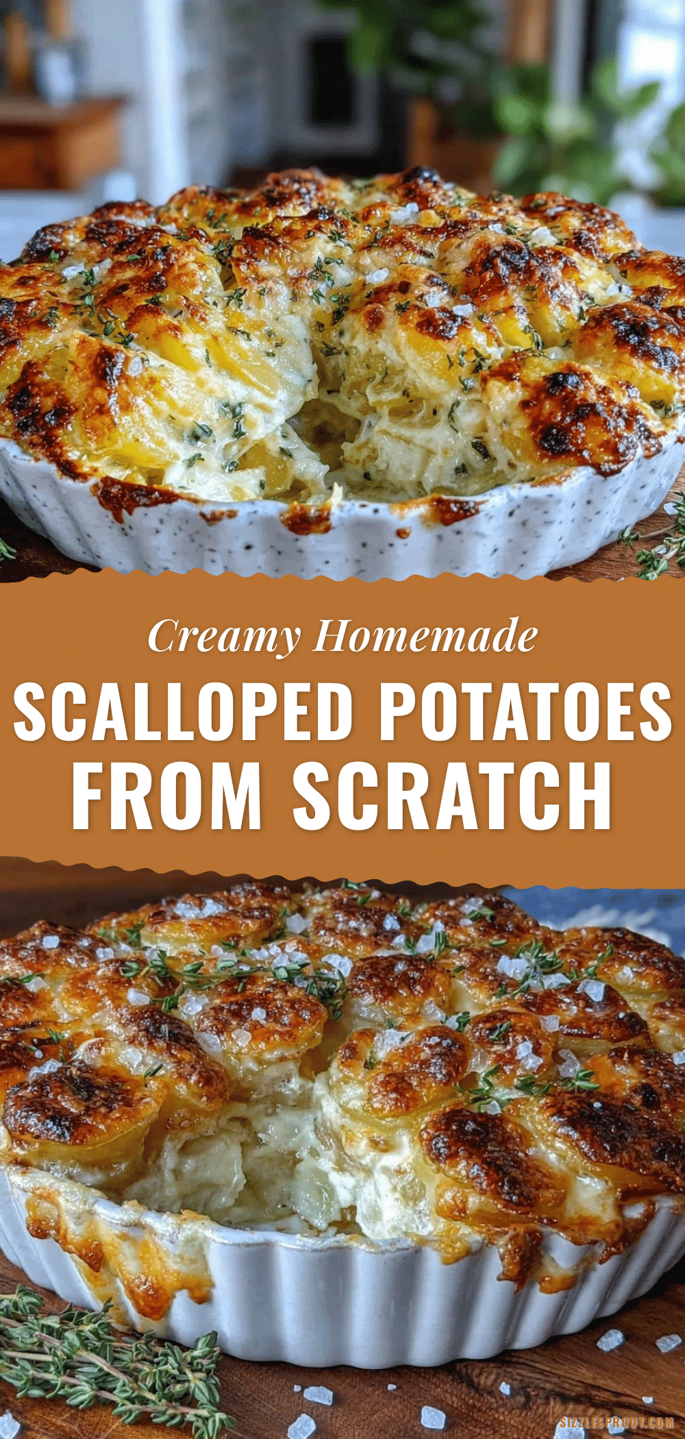 creamy scalloped potatoes recipe