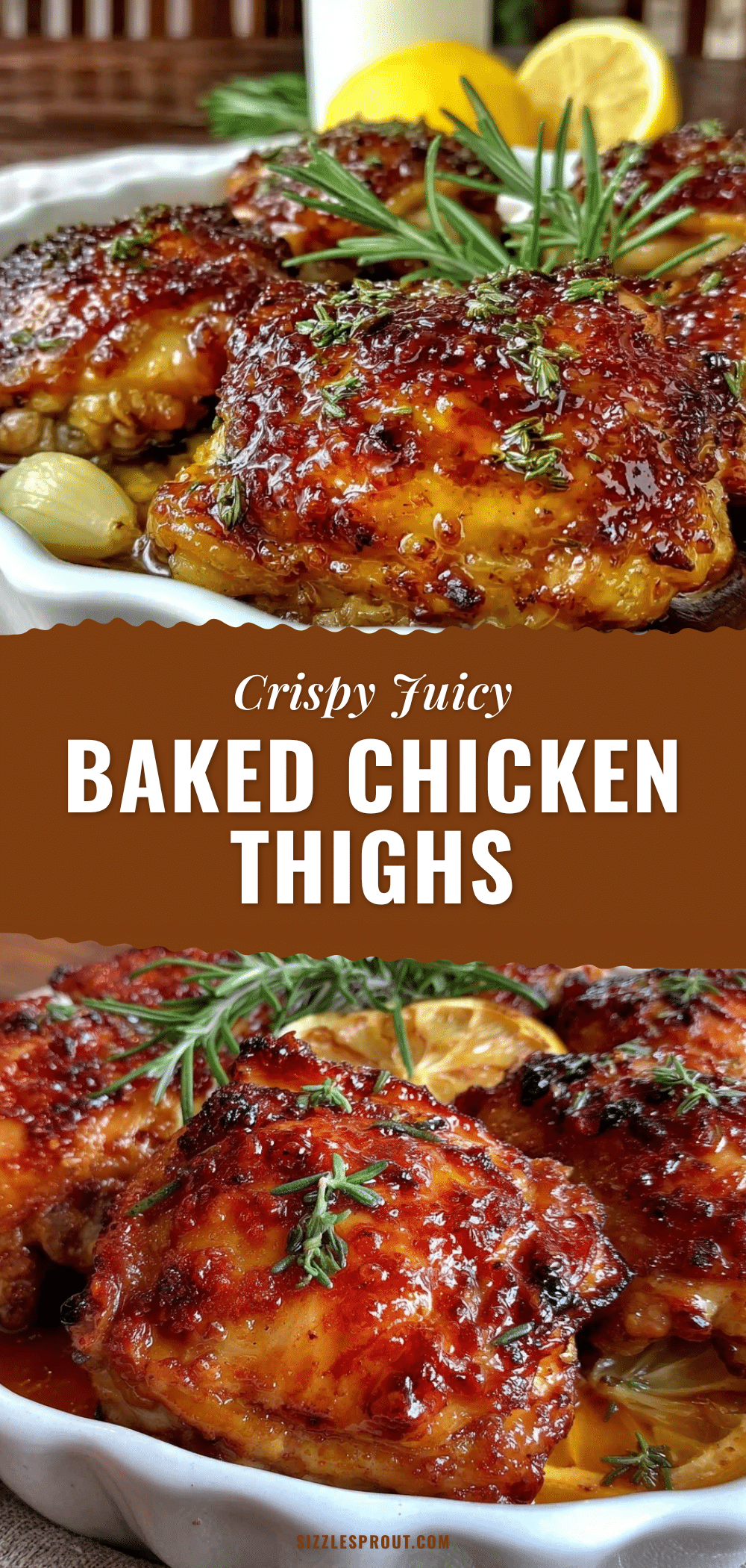 crispy baked chicken thighs recipe