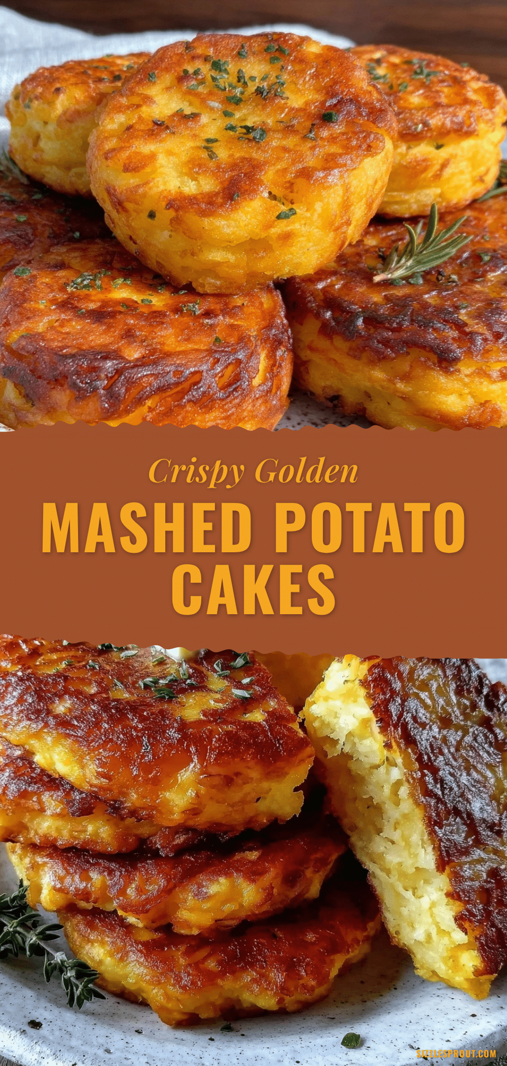 crispy mashed potato cakes recipe