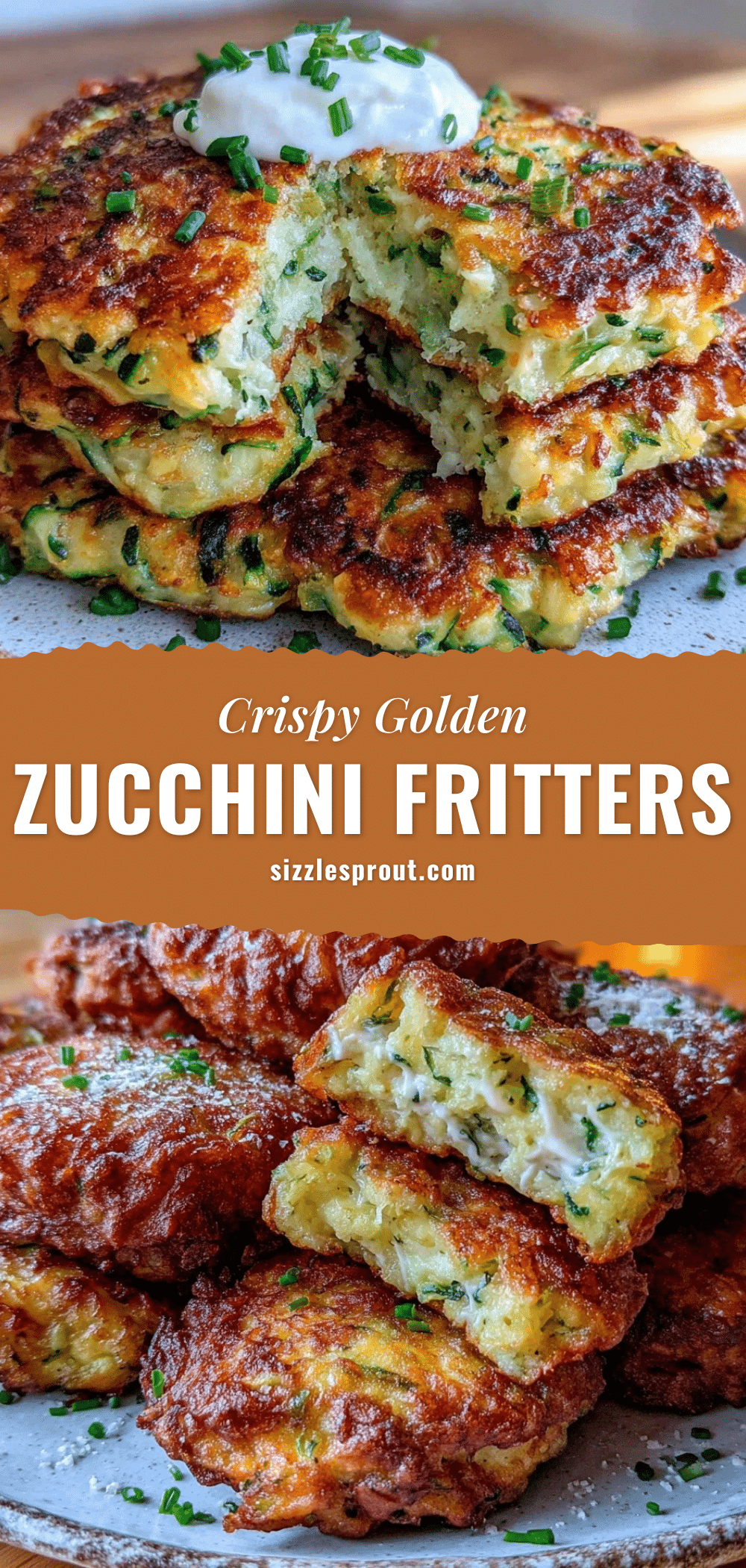crispy zucchini fritters recipe