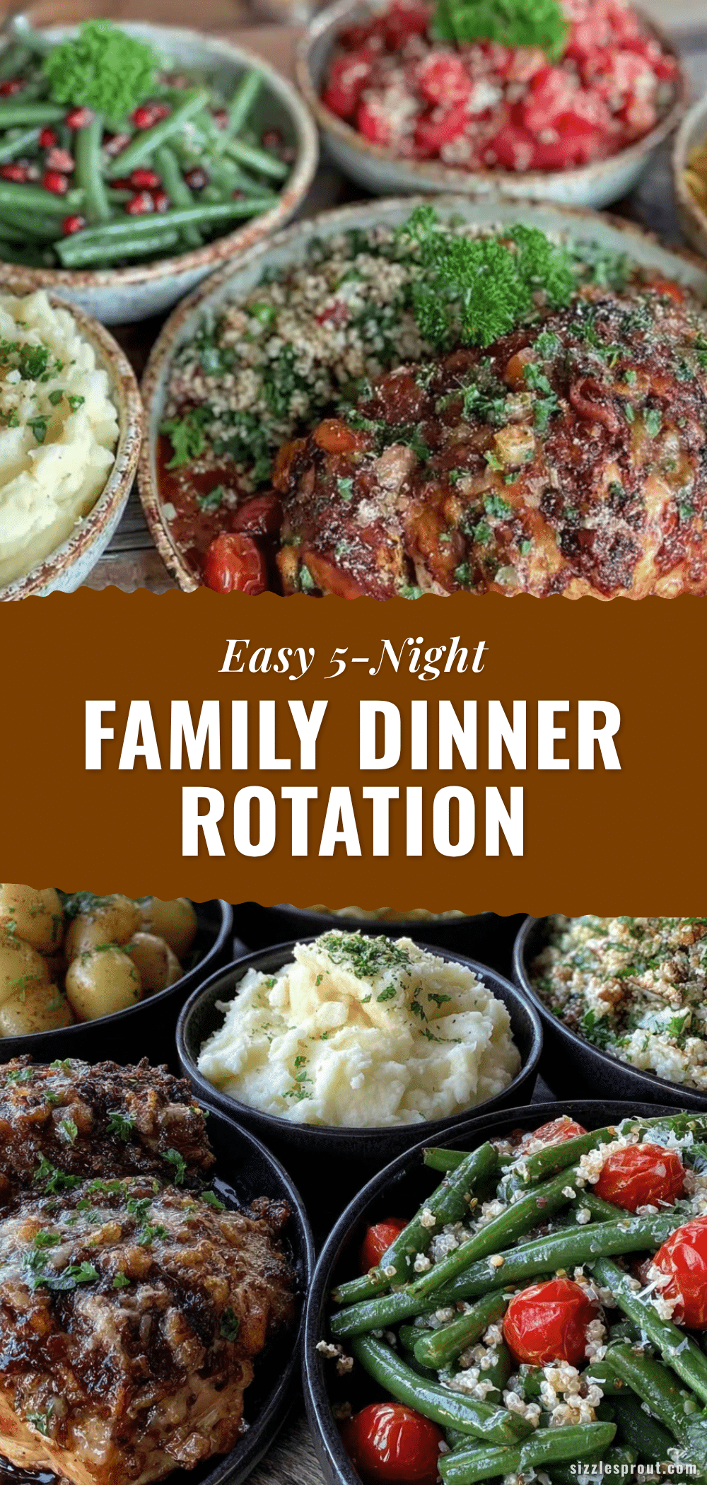easy 5-night family dinner rotation recipe