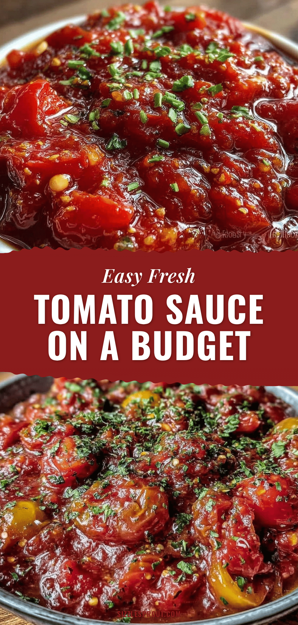 easy budget tomato sauce recipe
