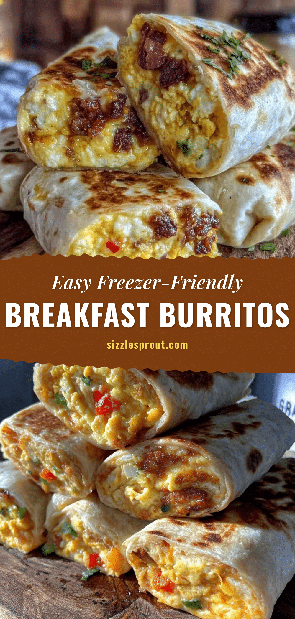 easy freezer-friendly breakfast burritos recipe