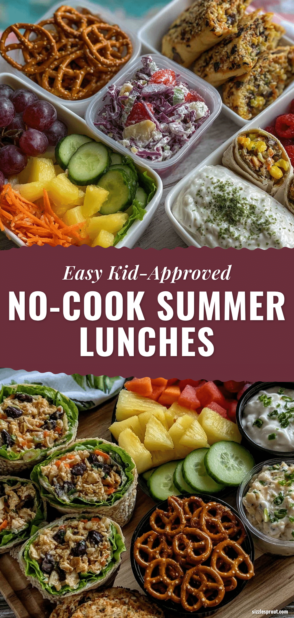 easy kid-approved no-cook summer lunch rotation recipe