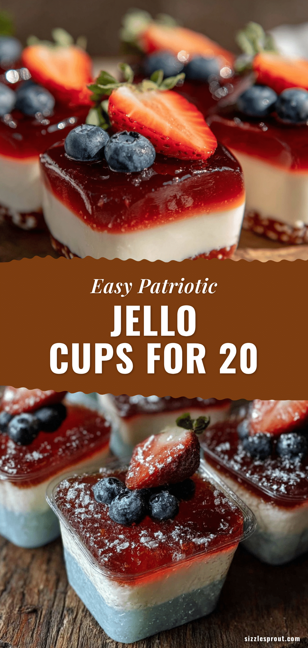easy patriotic jello cups recipe