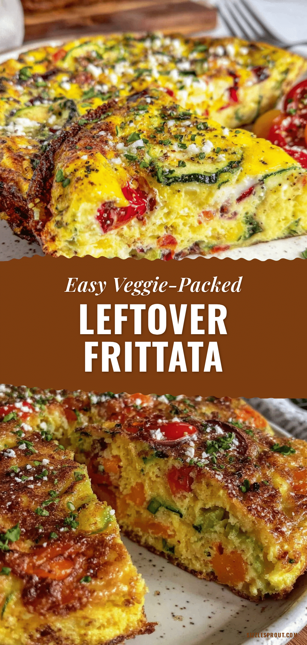 easy veggie-packed leftover frittata recipe
