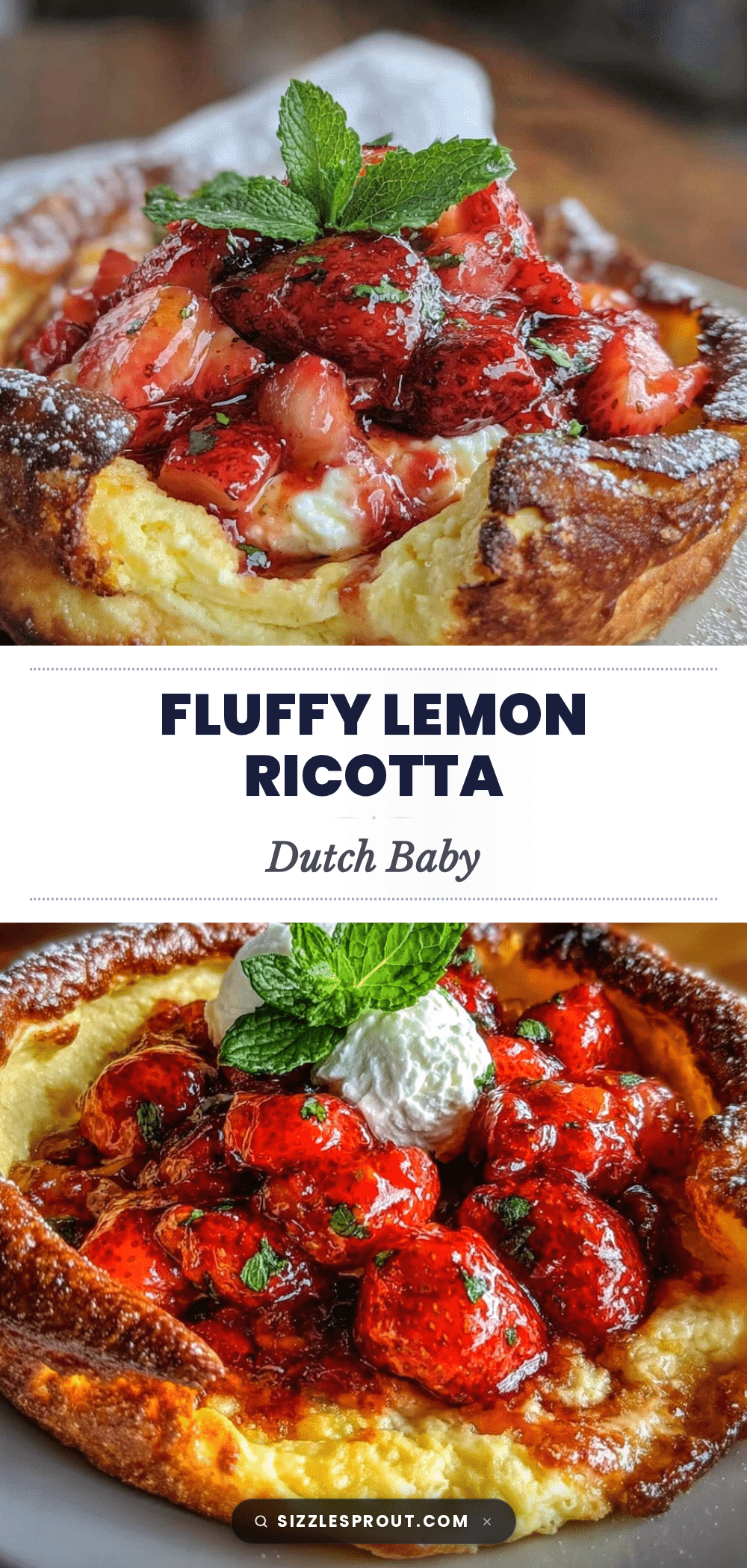 Fluffy Lemon Ricotta Dutch Baby recipe