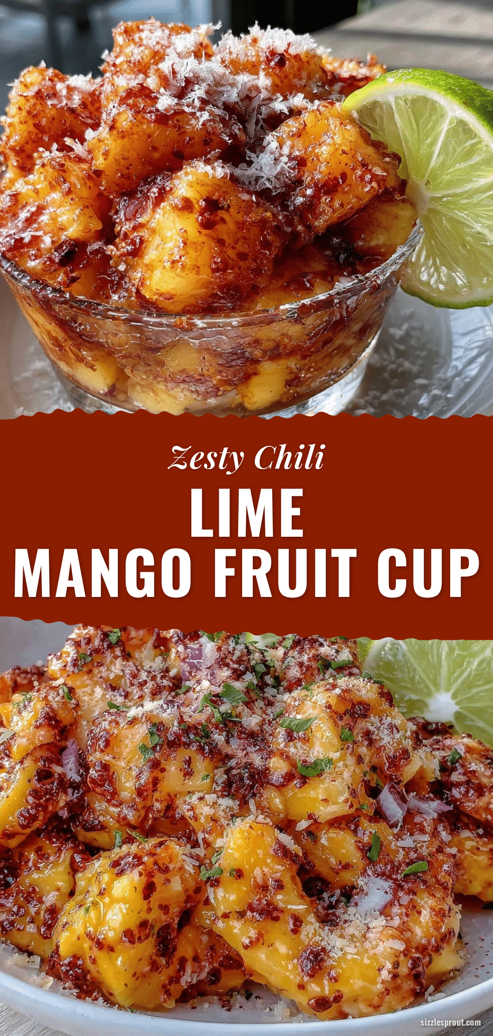 Fresh Chili Lime Mango Tajin Fruit Cup recipe