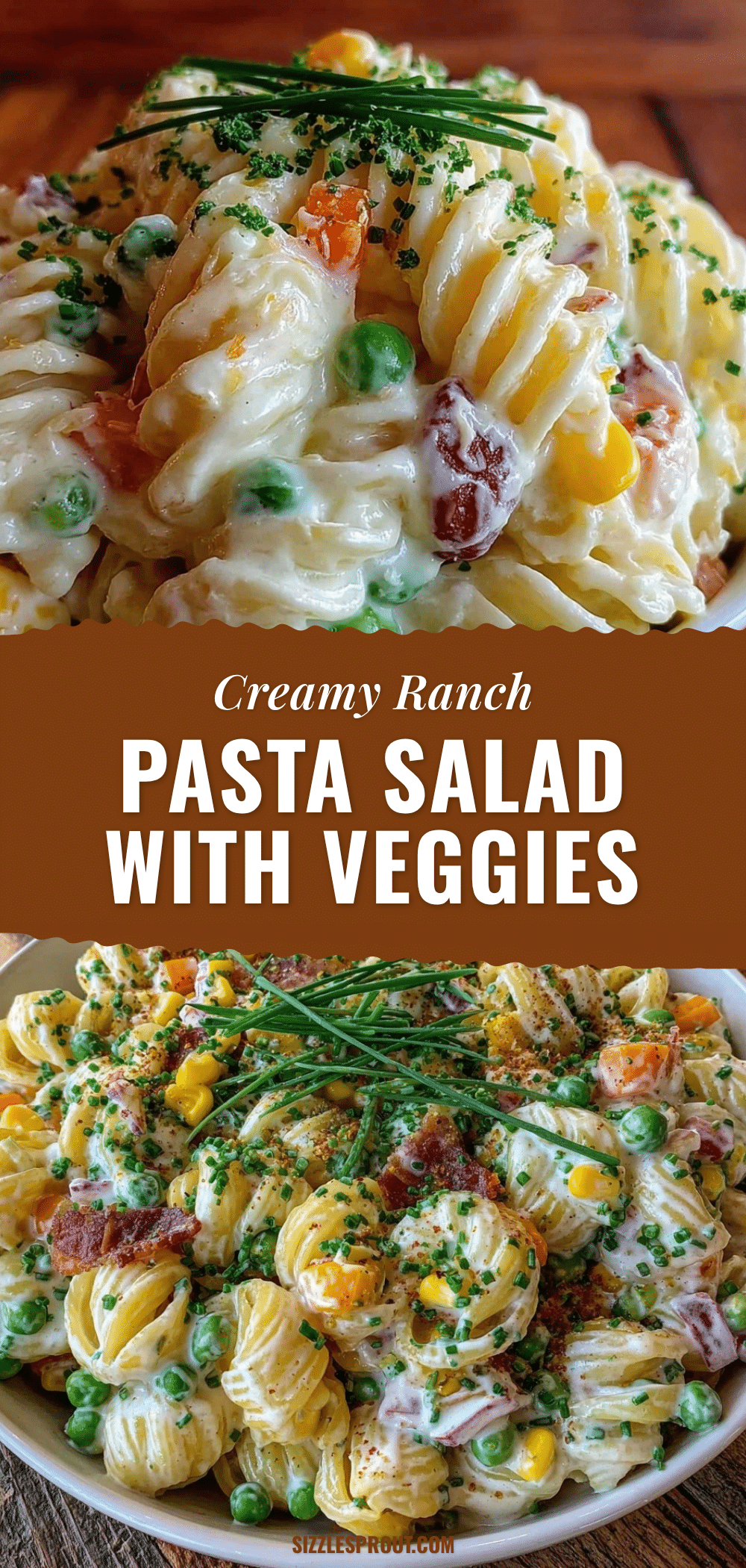 fresh ranch pasta salad recipe