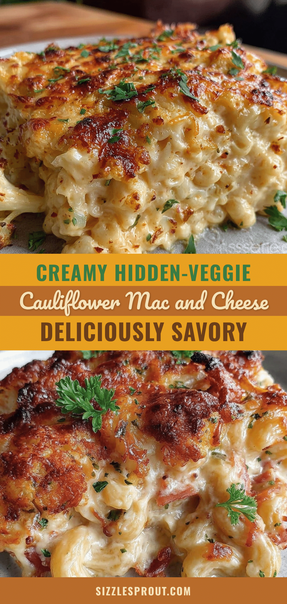 hidden-veggie cauliflower mac and cheese recipe
