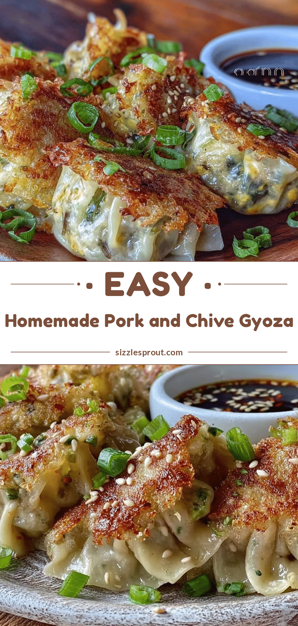 pork and chive gyoza dumplings recipe