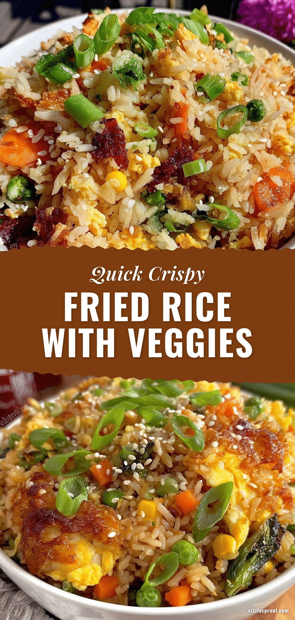 quick crispy fried rice recipe