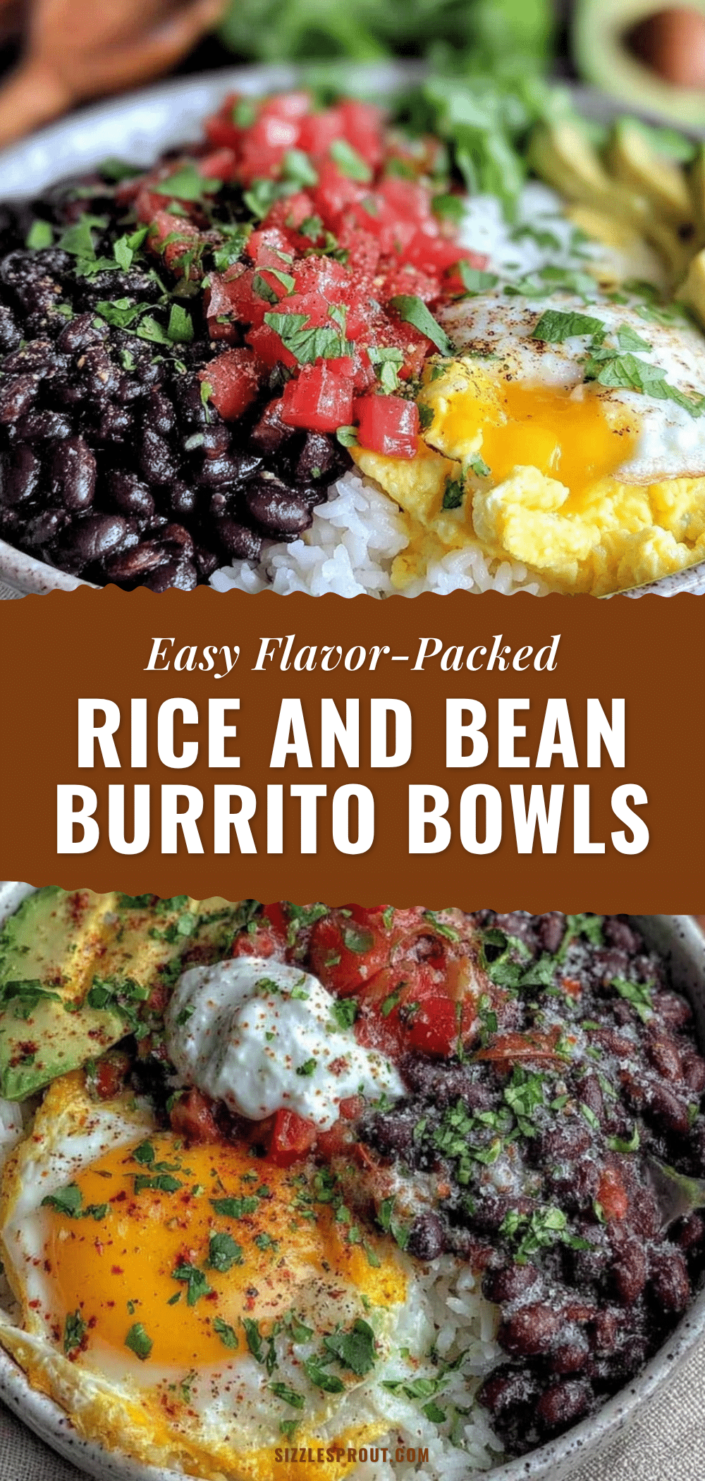 rice and bean burrito bowl recipe