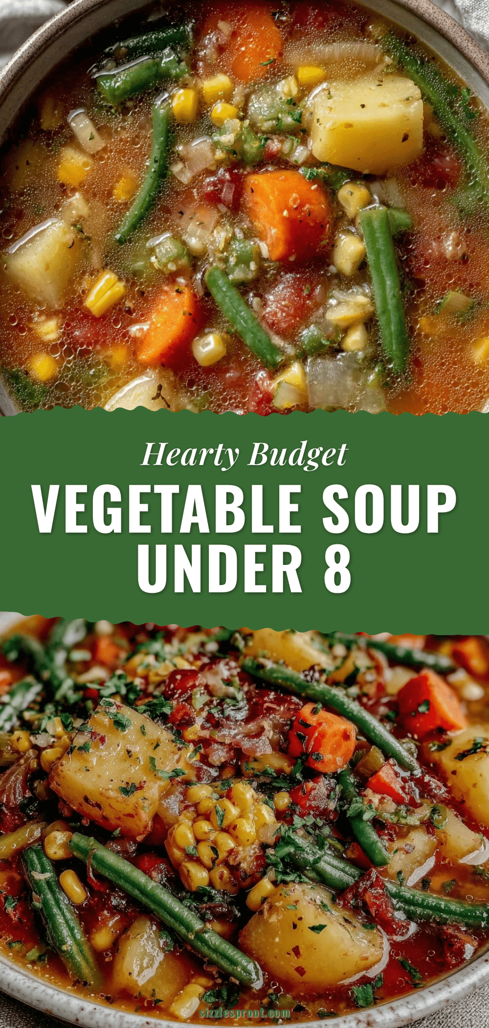 wholesome budget vegetable soup recipe