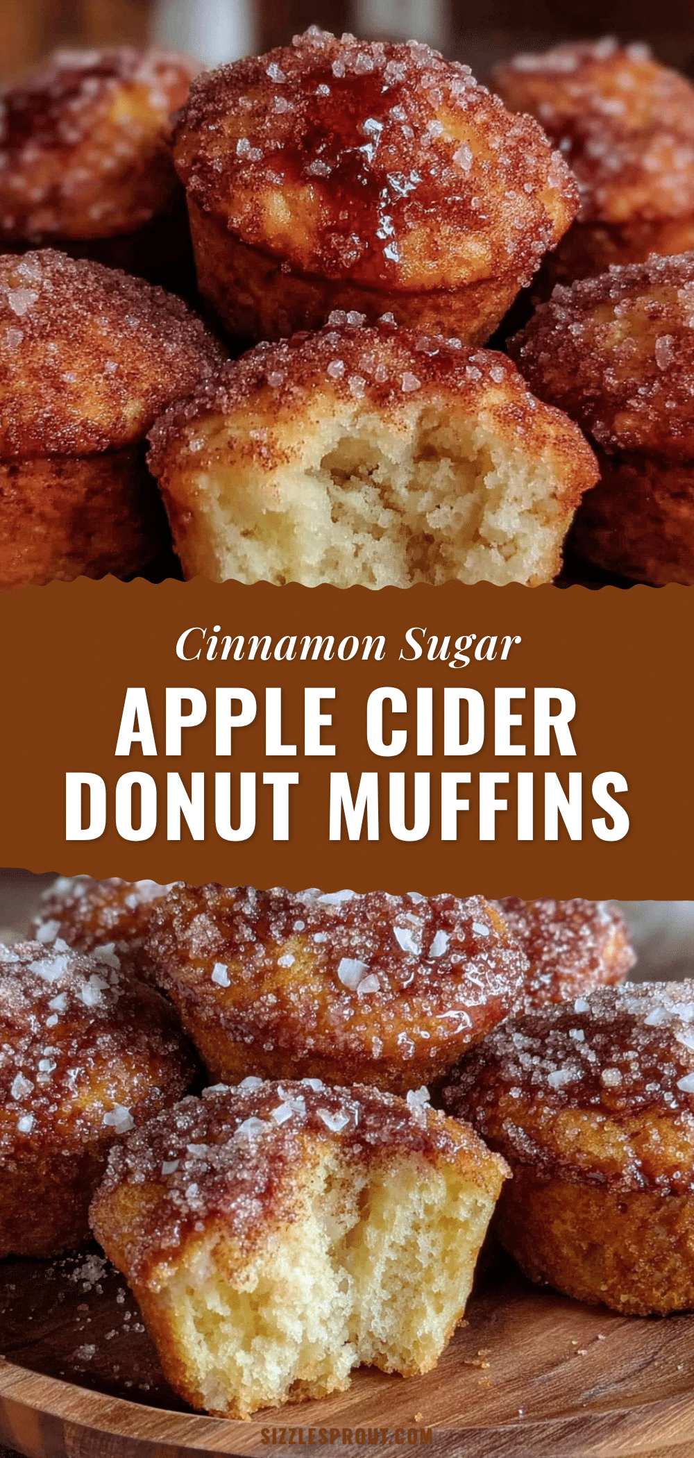 apple cider donut muffins recipe