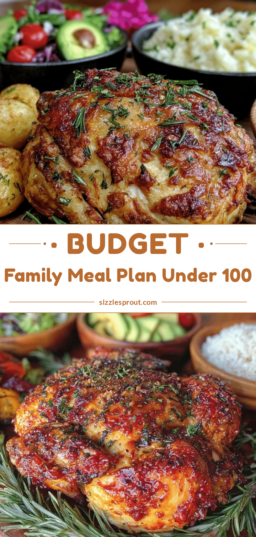 budget friendly grocery list family meal plan under 100 dollars recipe