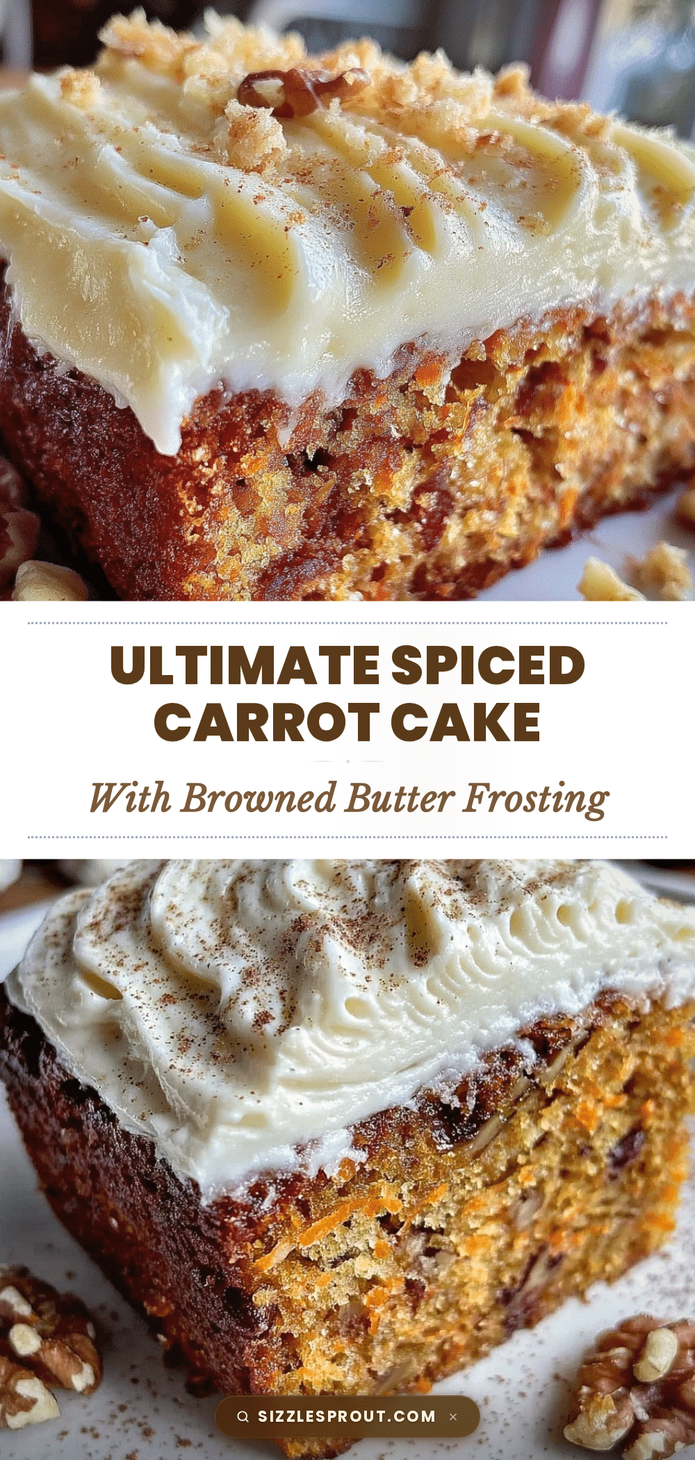 classic spiced carrot cake recipe