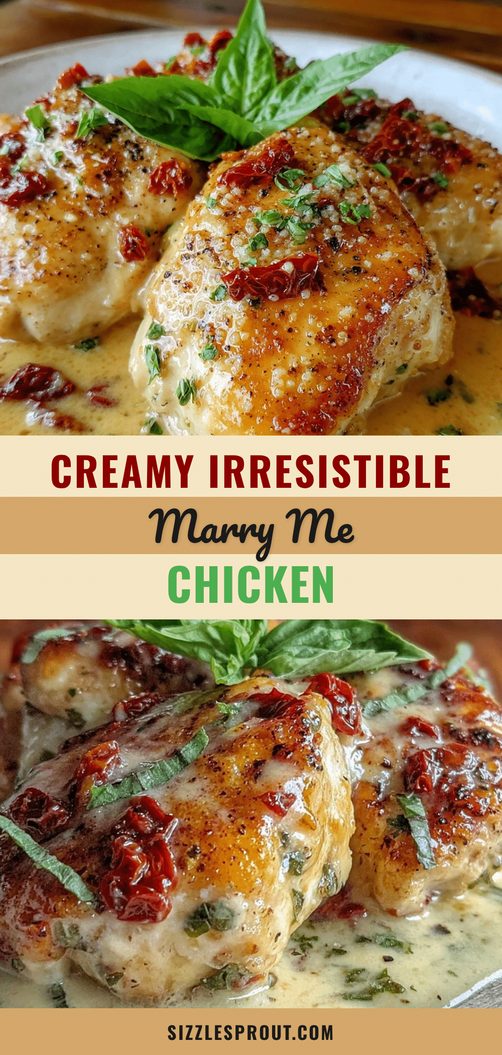creamy marry me chicken recipe