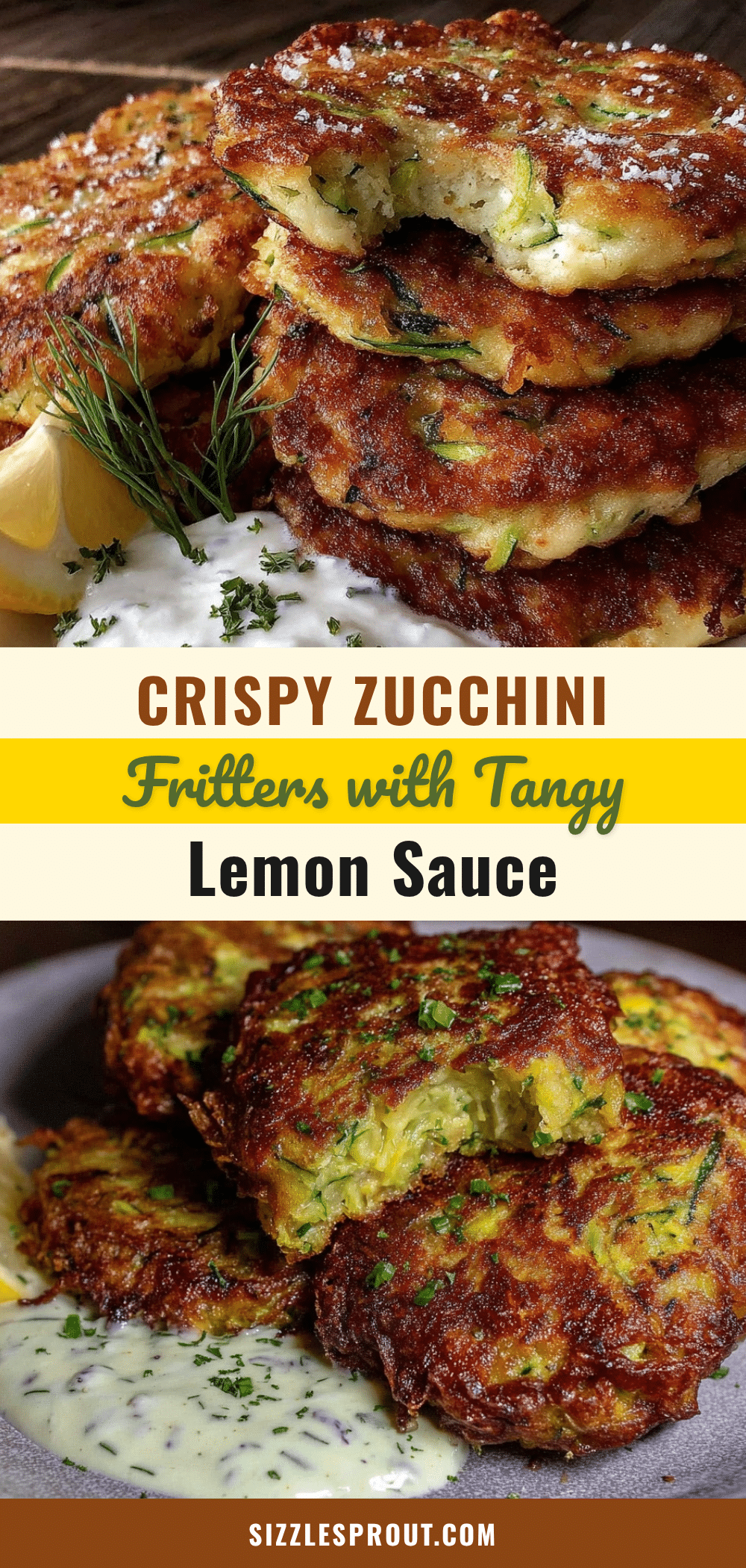 crispy zucchini fritters recipe