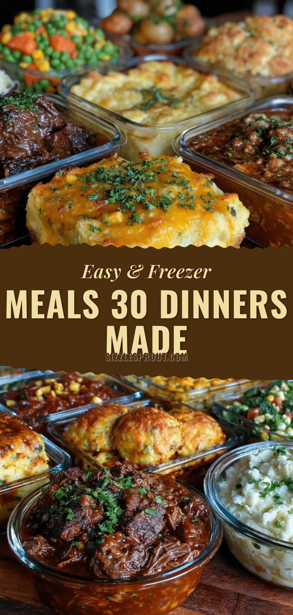 easy freezer meals recipe