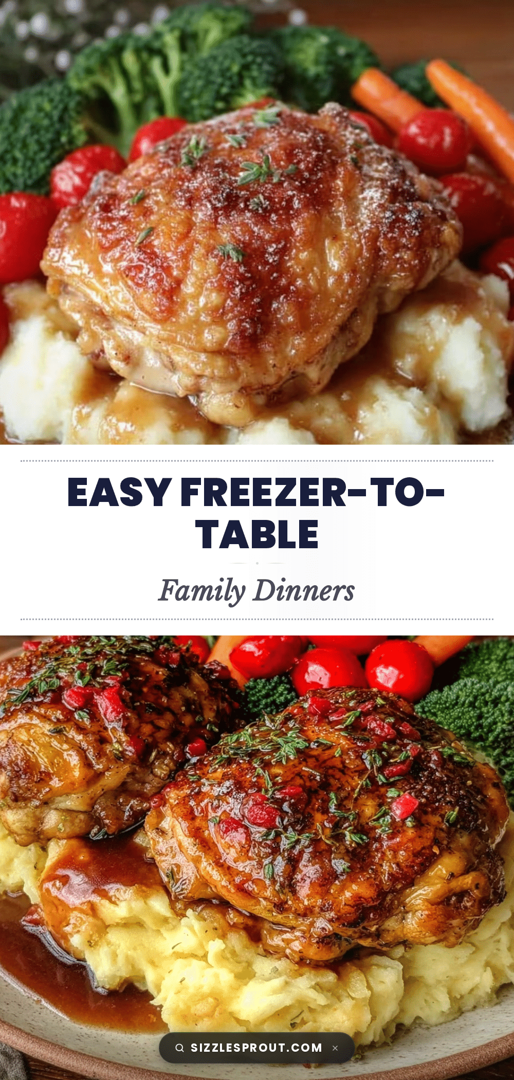 easy freezer-to-table family dinners recipe