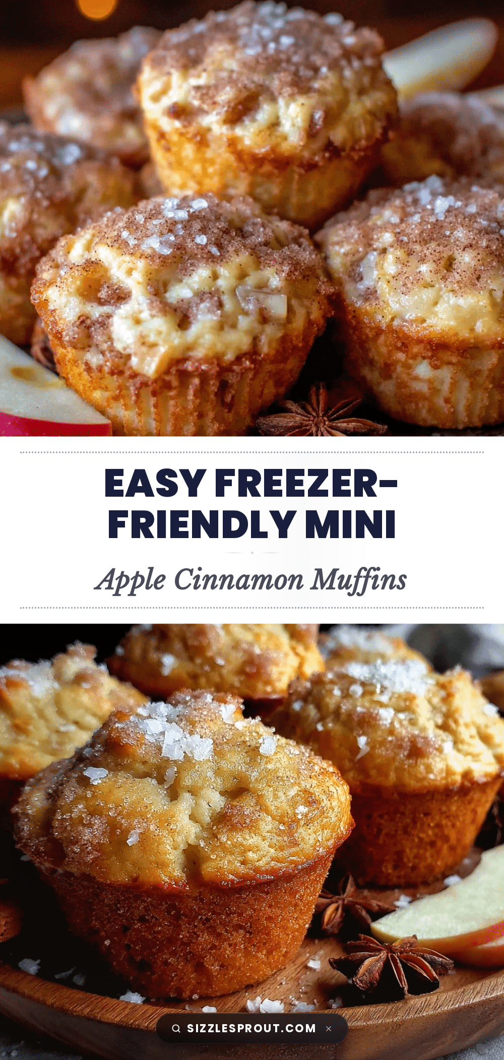 easy mini apple cinnamon muffins recipe
