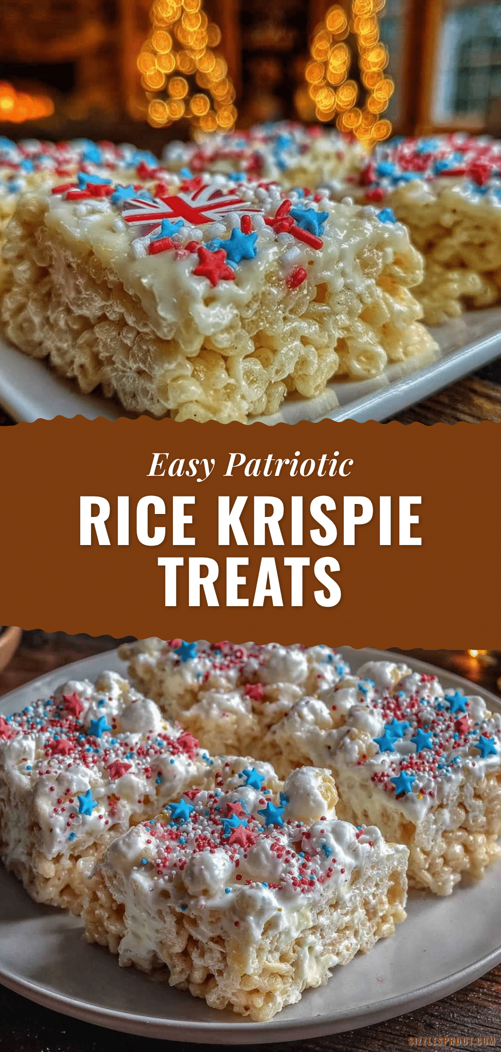 easy patriotic rice krispie treats recipe
