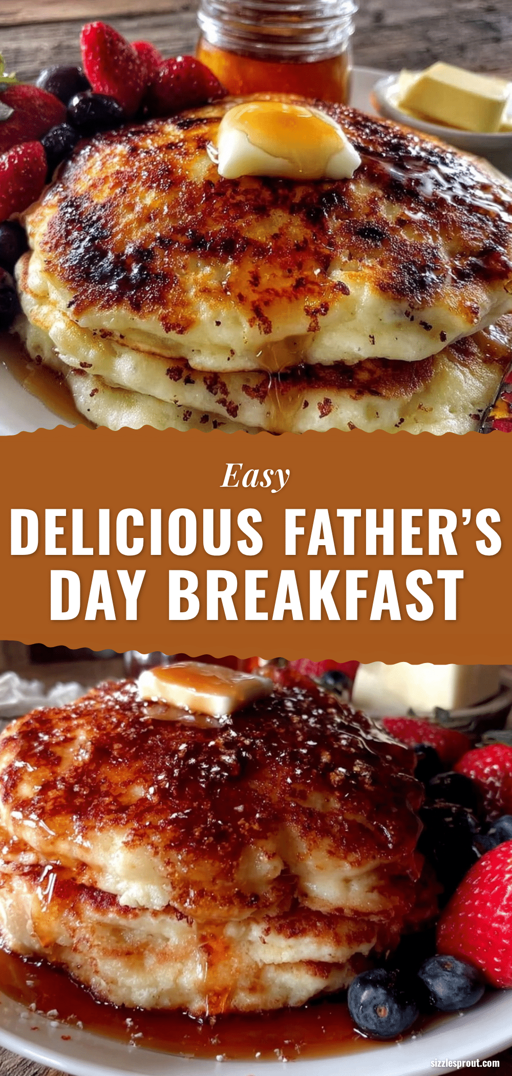 fathers day breakfast pancakes recipe