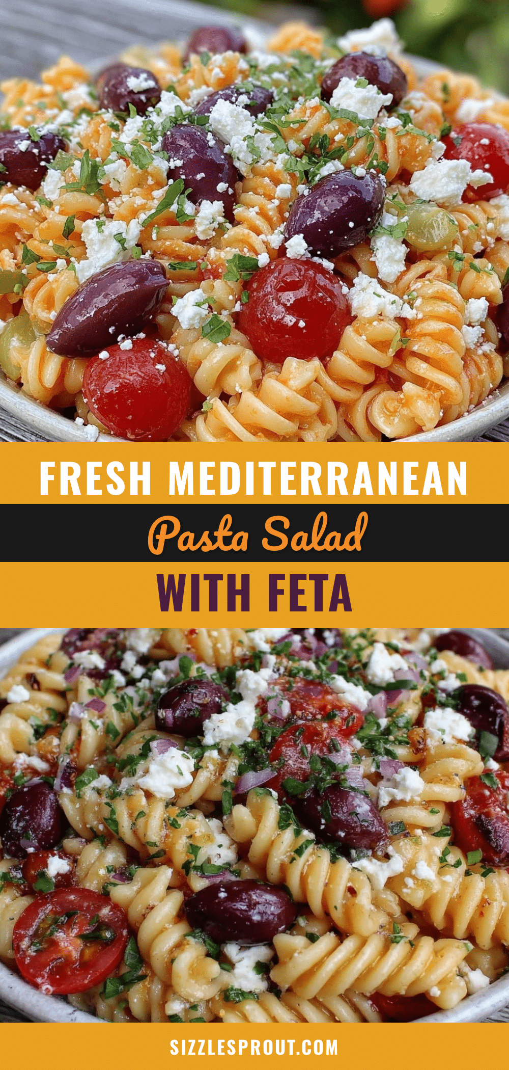fresh mediterranean pasta salad recipe