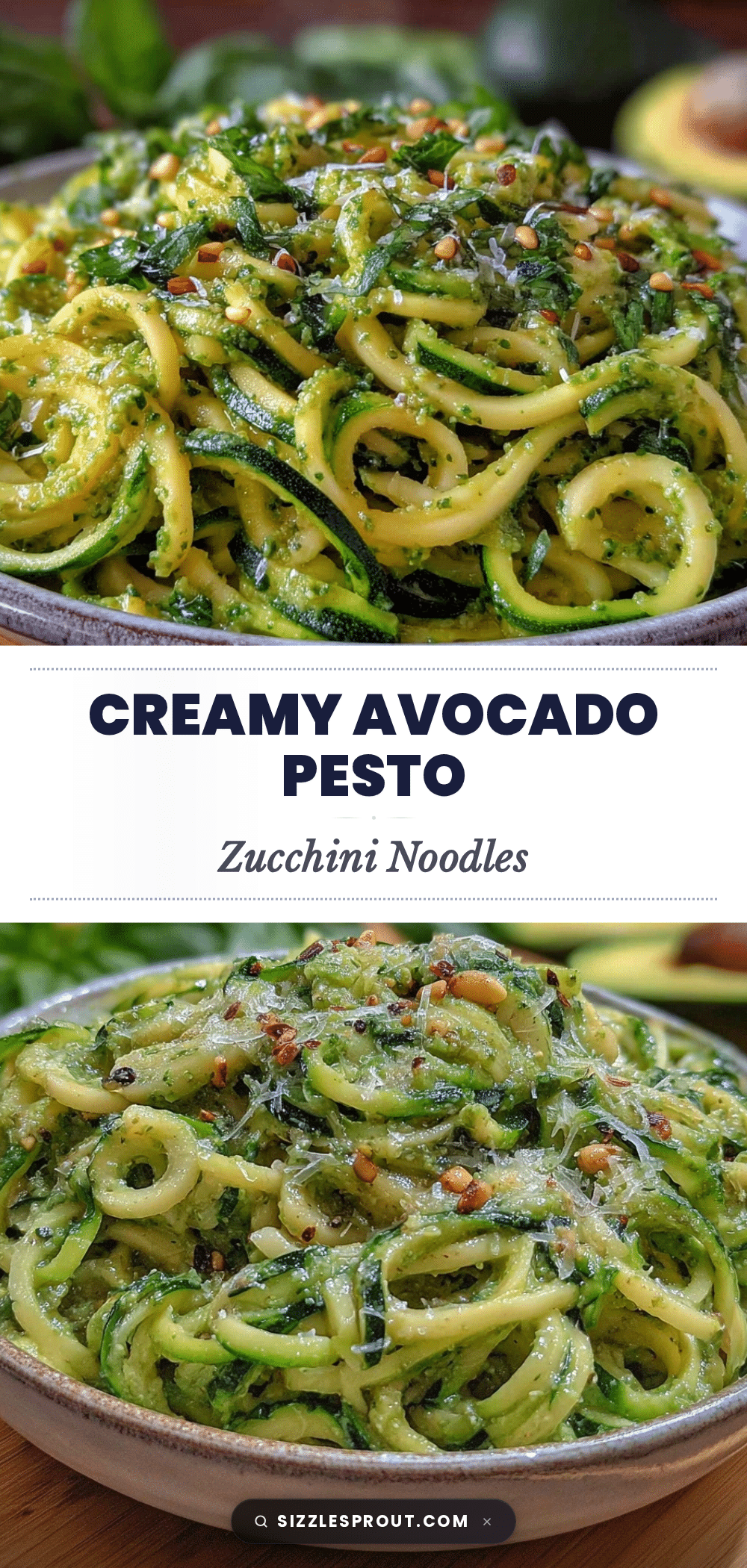 fresh zucchini noodles recipe