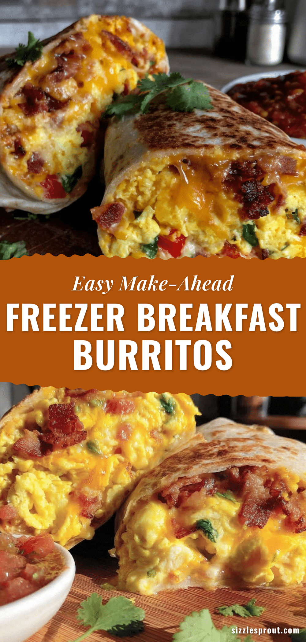 make-ahead freezer breakfast burritos recipe