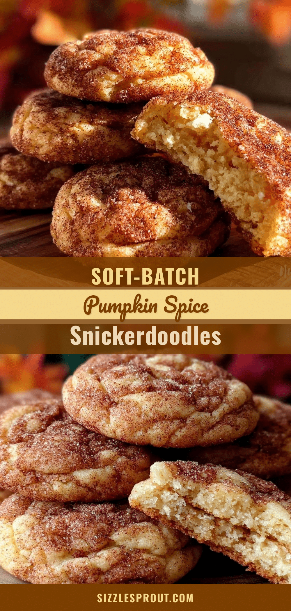 pumpkin spice snickerdoodles recipe