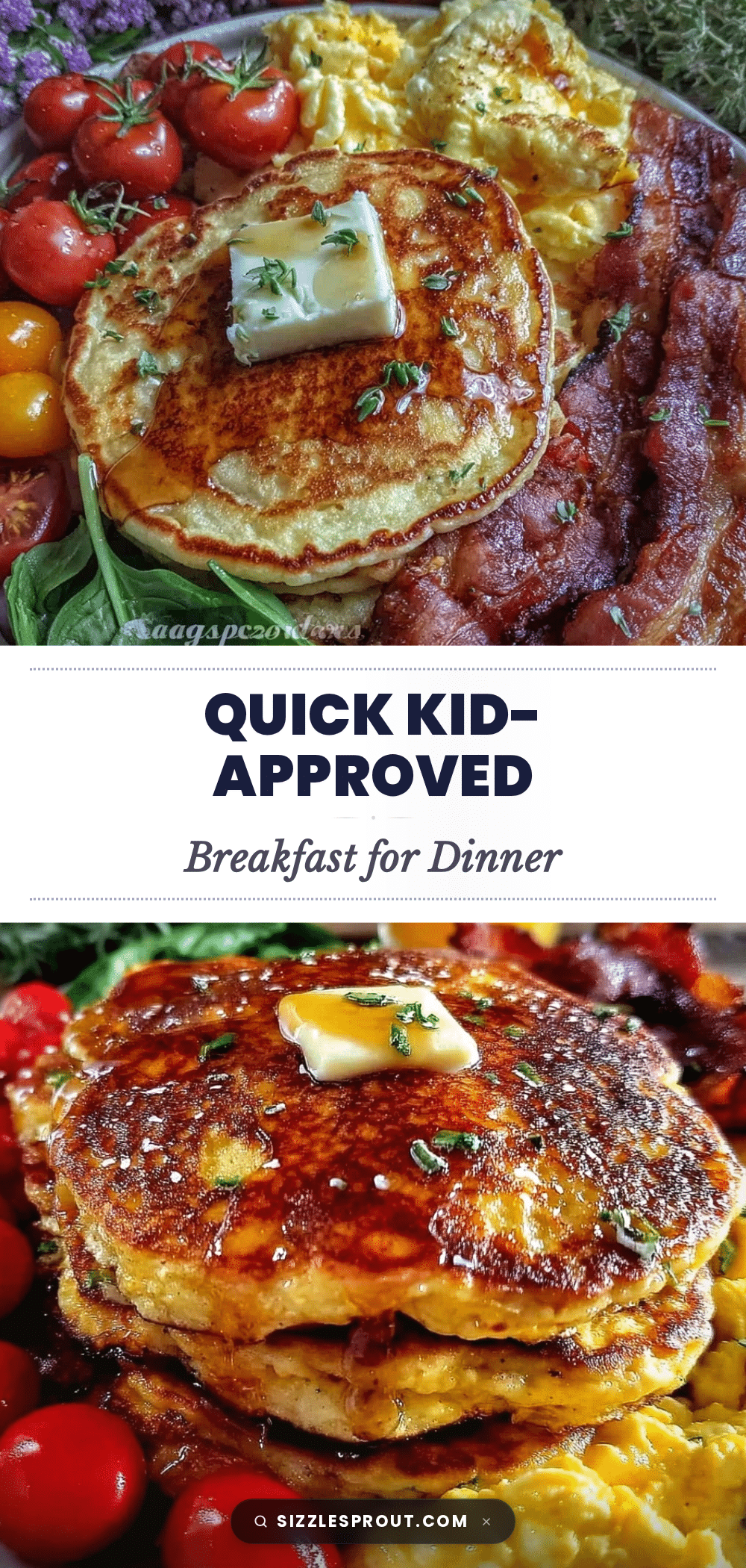 quick breakfast for dinner recipe