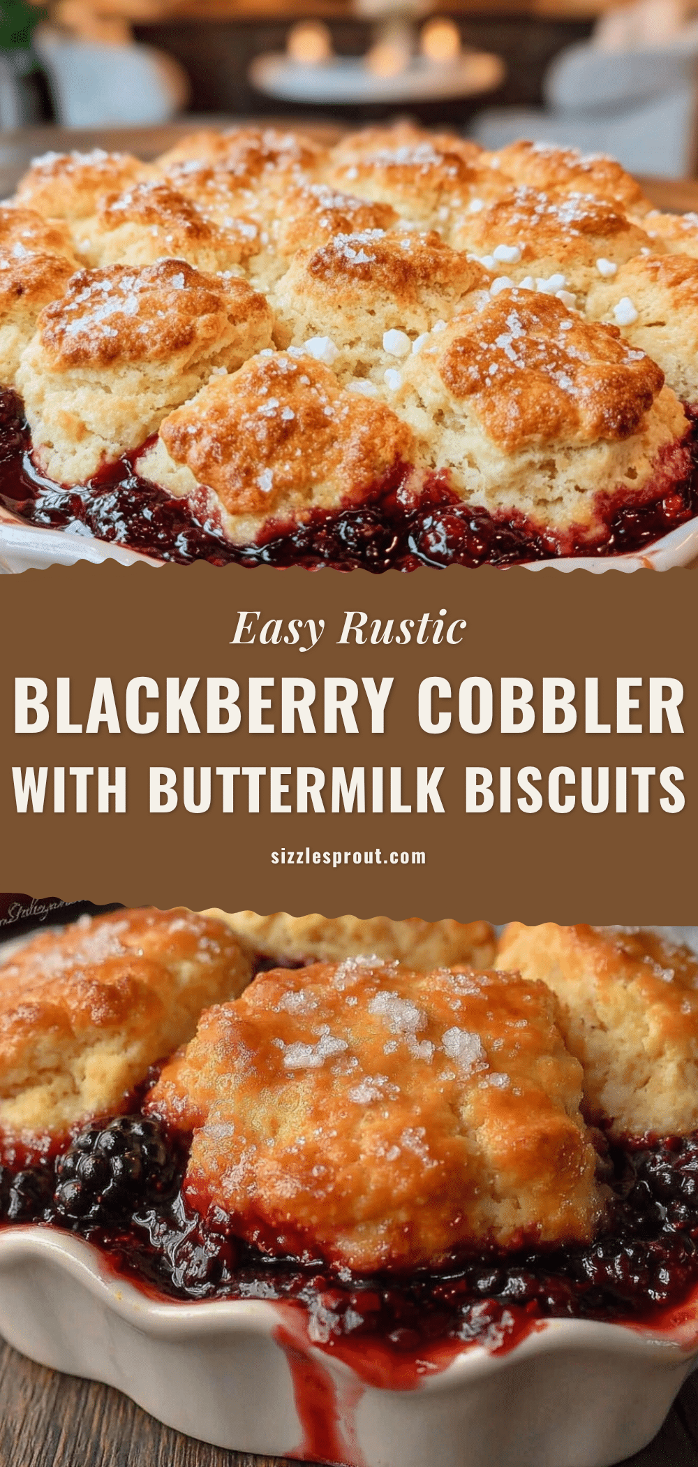 rustic blackberry cobbler recipe