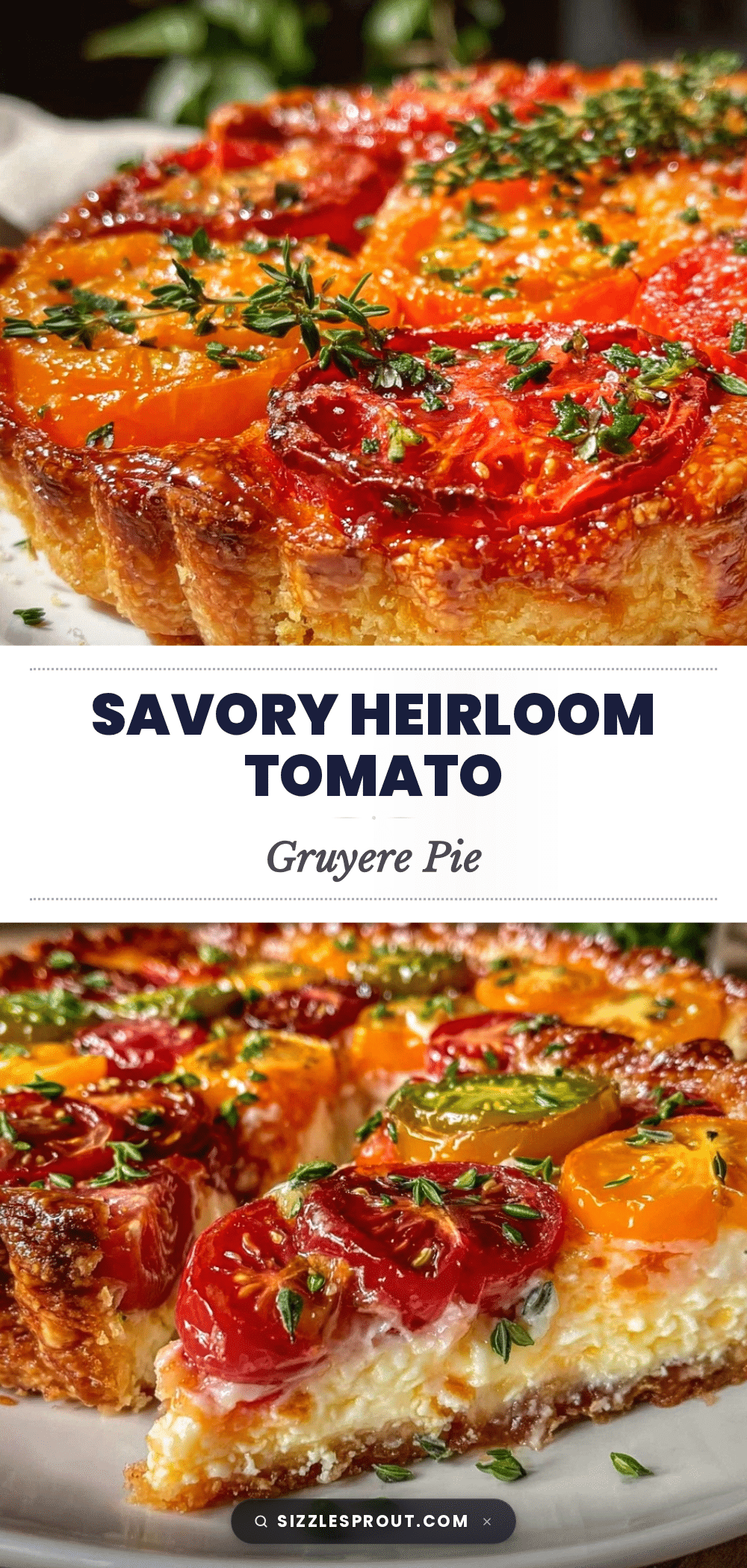 savory heirloom tomato pie recipe