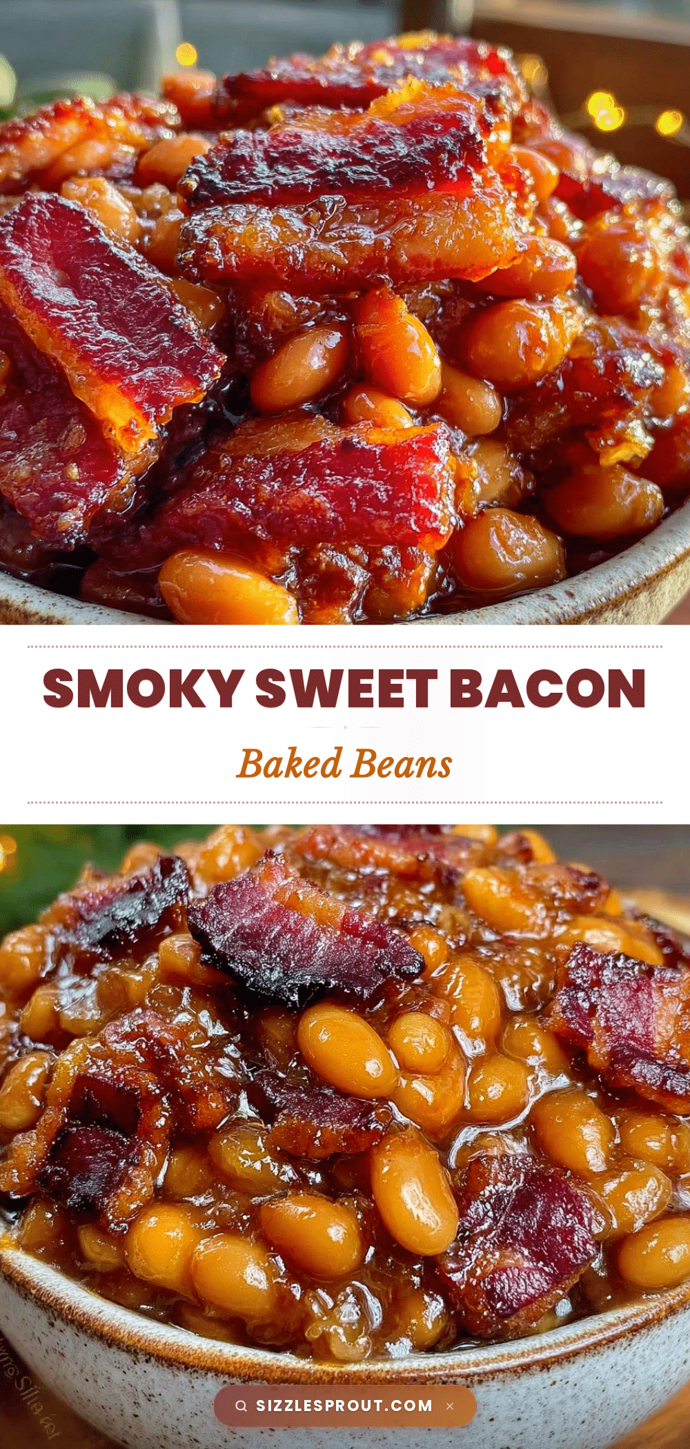 smoky bacon baked beans recipe